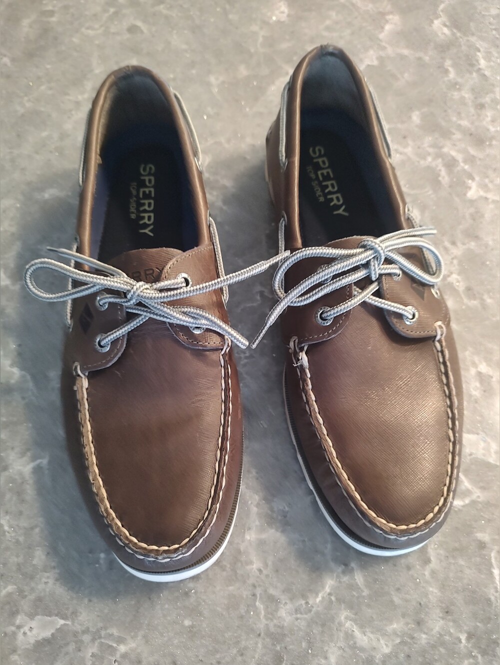 Men's Brown Sperry's Like New 10.5